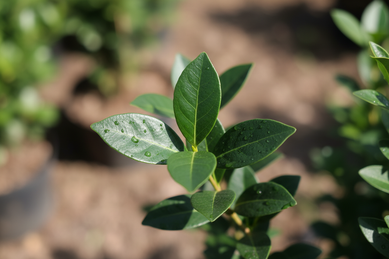 Liguster Atrovirens dunkelgrün Heckenpflanze wintergrün Malsch Rastatt Baumschule Kurrle